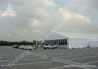 Hard ABS and Transparent Glass Wall Outdoor Aluminum Profile Car Exhibition Tent