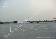 Hard ABS and Transparent Glass Wall Outdoor Aluminum Profile Car Exhibition Tent