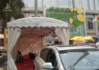 Aluminum Profile UV Resistant Car Outdoor Exhibition Tents White PVC Fabric Cover