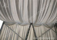 Outdoor Wine Parties / Wedding Decoration Tent 15m With Wood Floor