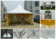 French Type Stainless Frame high peak pole tent , aluminum canopy tent with Linings