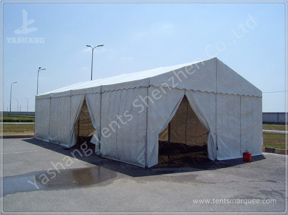 Movable Workshop Industrial Storage Tents , Temporary Storage Shelters Canopy